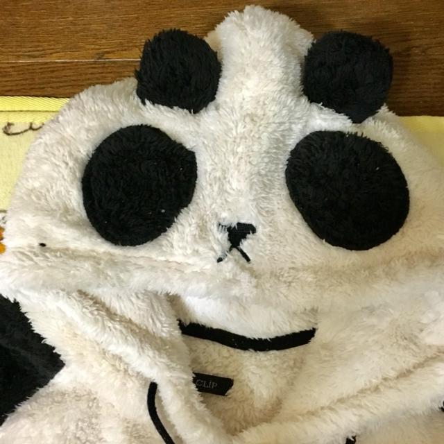 パンダ&ロゴワッペンシャギーボアプルオーバー < 女性ファッション パンダ&ロゴワッペンシャギーボアプルオーバー < 女性ファッションの