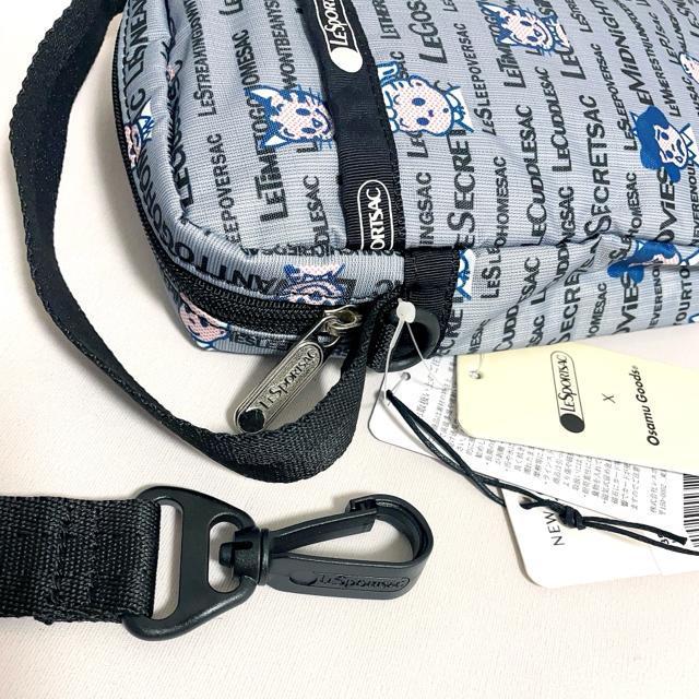 ★新品★LeSportsac レスポートサック ショルダーバッグ オサムグッズ グレー オサムタイポグラフィ 3505 送料無料 < 女性ファッション  ★新品★LeSportsac レスポートサック ショルダーバッグ オサムグッズ グレー オサムタイポグラフィ 3505 送料無料 < 女性ファッションの