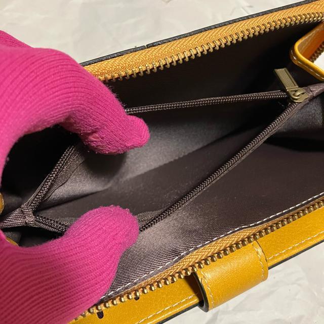 【保管未使用】【ノーブランド扱い】 大人可愛いマスタードイエロー 長財布 < 女性ファッション 【保管未使用】【ノーブランド扱い】 大人可愛いマスタードイエロー 長財布 < 女性ファッションの