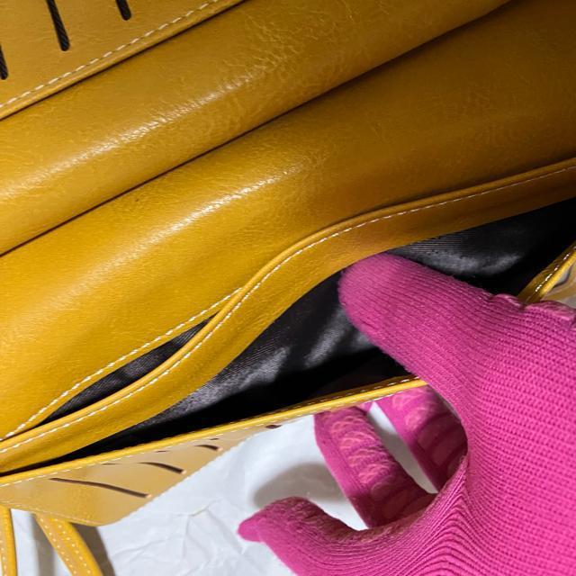 【保管未使用】【ノーブランド扱い】 大人可愛いマスタードイエロー 長財布 < 女性ファッション 【保管未使用】【ノーブランド扱い】 大人可愛いマスタードイエロー 長財布 < 女性ファッションの