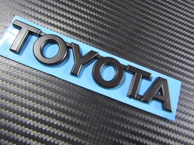 ●TOYOTA トヨタ ABS製 抜き文字タイプ MAD BLACK エンブレム新品! < 自動車/バイク ●TOYOTA トヨタ ABS製 抜き文字タイプ MAD BLACK エンブレム新品! < 自動車/バイク