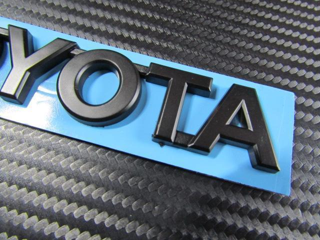●TOYOTA トヨタ ABS製 抜き文字タイプ MAD BLACK エンブレム新品! < 自動車/バイク ●TOYOTA トヨタ ABS製 抜き文字タイプ MAD BLACK エンブレム新品! < 自動車/バイク