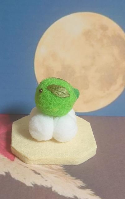 ハンドメイド♪カップ入り!ポンポン和菓子『お月見団子』草うさぎ < ペット/手芸/園芸 ハンドメイド♪カップ入り!ポンポン和菓子『お月見団子』草うさぎ < ペット/手芸/園芸の