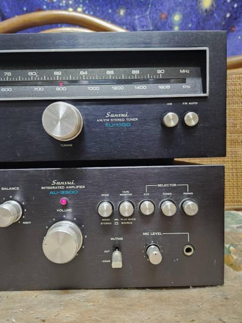 驚愕!超美品!完全レストアアンプ&チューナー!サンスイAU3300&TU1100 < 家電/AV 驚愕!超美品!完全レストアアンプ&チューナー!サンスイAU3300&TU1100 < 家電/AVの