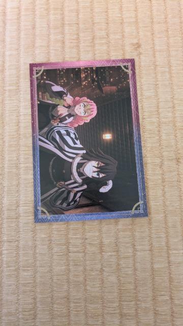 鬼滅の刃伊黒小芭内&甘露寺蜜璃ポストカード < アニメ/コミック/キャラクター 鬼滅の刃伊黒小芭内&甘露寺蜜璃ポストカード < アニメ/コミック/キャラクターの