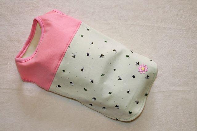 ヨーク切替プリントノースリーブT胴40cmダックス用(薄緑) < ペット/手芸/園芸  ヨーク切替プリントノースリーブT胴40cmダックス用(薄緑)  < ペット/手芸/園芸の