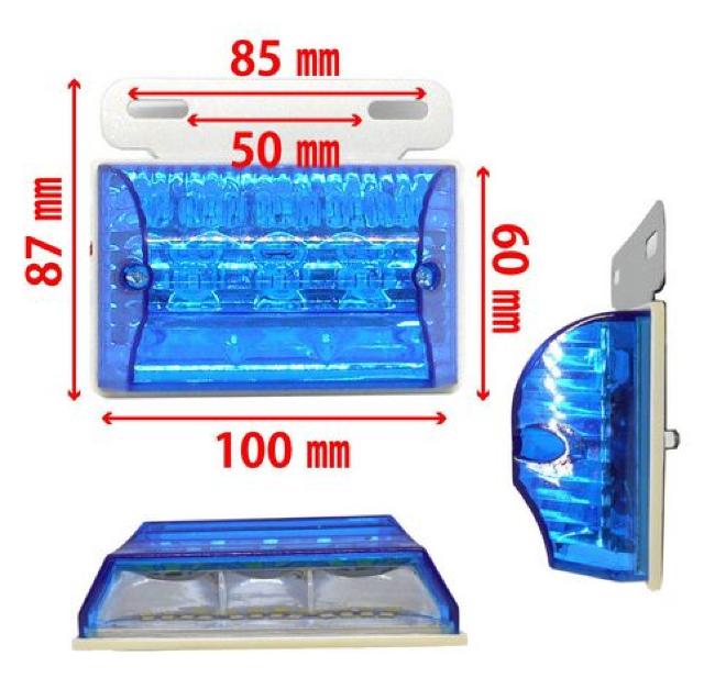 LED 角 マーカー 24V サイド 10 個 赤 < 自動車/バイク LED 角 マーカー 24V サイド 10 個 赤 < 自動車/バイク