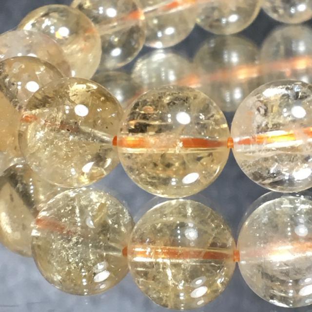《No.239》ブラジル産 天然石シトリン 11.8mm珠 内径18cm < 男性アクセサリー/時計  《No.239》ブラジル産 天然石シトリン 11.8mm珠 内径18cm < 男性アクセサリー/時計の