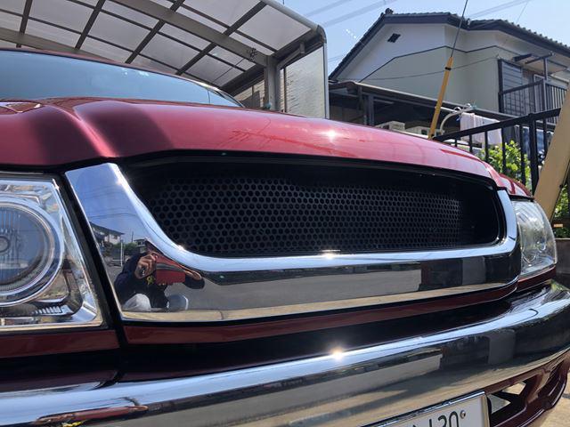 ハイラックスサーフ 取付例あり グリルパンチングメッシュ < 自動車/バイク ハイラックスサーフ 取付例あり グリルパンチングメッシュ < 自動車/バイク