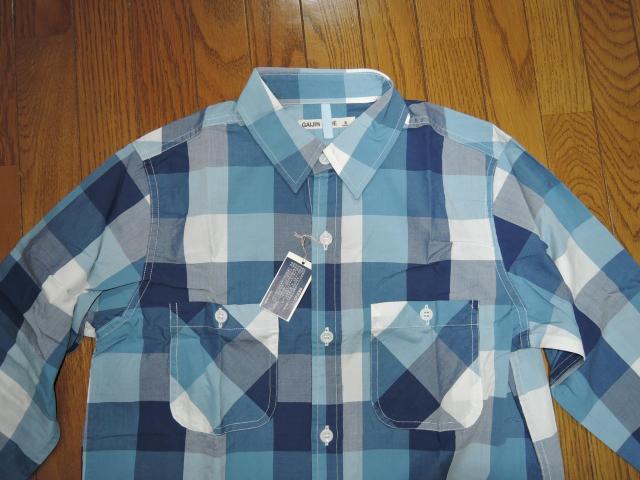 新品 ガイジンメイド GAIJIN MADE インディゴ染 チェックシャツ S 青系 長袖 薄手 ハリランHRM < ブランド 新品 ガイジンメイド GAIJIN MADE インディゴ染 チェックシャツ S 青系 長袖 薄手 ハリランHRM < ブランドの