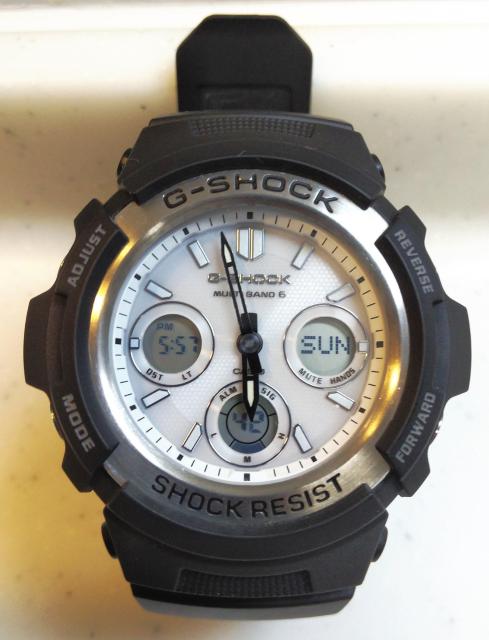 CASIO カシオ G-SHOCK G-ショック AWG-M100S-7AJF 世界6局対応電波 遮光分散型 タフ ソーラー 取説 < 男性アクセサリー/時計  CASIO カシオ G-SHOCK G-ショック AWG-M100S-7AJF 世界6局対応電波 遮光分散型 タフ ソーラー 取説 < 男性アクセサリー/時計の