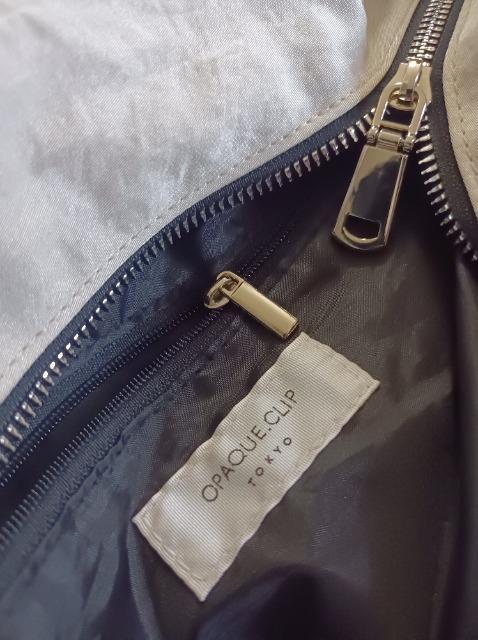 OPAQUE.CLIP★しなやか柔らかシャカカシャ素材バッグ★新品同様★素敵可愛い★オペークドットクリップ★ < 女性ファッション OPAQUE.CLIP★しなやか柔らかシャカカシャ素材バッグ★新品同様★素敵可愛い★オペークドットクリップ★ < 女性ファッションの