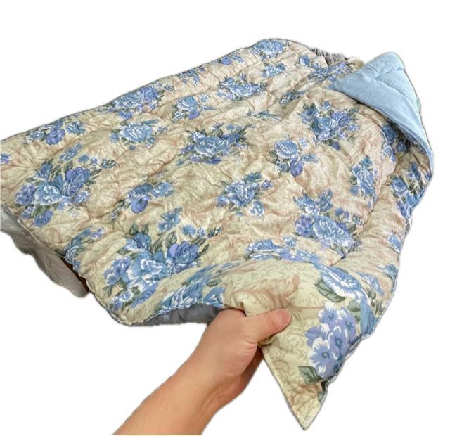 ボリューム羊毛混掛布団☆シングルサイズ☆150×200cm☆1.8kg < インテリア/ライフ ボリューム羊毛混掛布団☆シングルサイズ☆150×200cm☆1.8kg < インテリア/ライフの