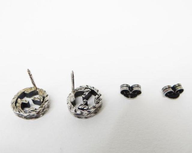 GUCCI グッチ インターロッキングG ピアス SV925 シルバー【送料無料】 < ブランド GUCCI グッチ インターロッキングG ピアス SV925 シルバー【送料無料】 < ブランドの