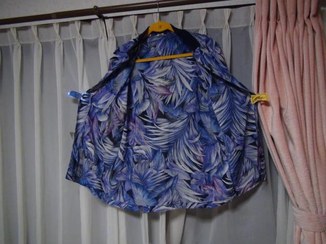 トップのポロシャツ襟アロハシャツ(L)日本製 紫色!。 < 男性ファッション  トップのポロシャツ襟アロハシャツ(L)日本製 紫色!。 < 男性ファッションの