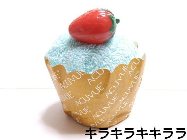 《New》まるでカップケーキのようなミニタオル★いちご型マグネット付き < インテリア/ライフ 《New》まるでカップケーキのようなミニタオル★いちご型マグネット付き < インテリア/ライフの