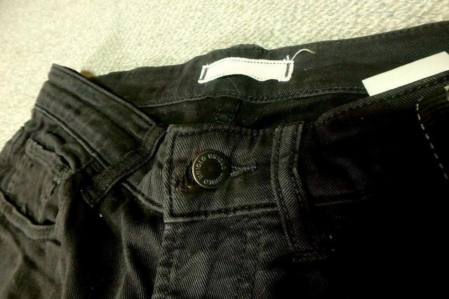 ◆ユニクロ UNIQLO スリムパンツ パンツ コットンパンツ レディース ブラック 中古品 < 女性ファッション  ◆ユニクロ UNIQLO スリムパンツ パンツ コットンパンツ レディース ブラック 中古品 < 女性ファッションの