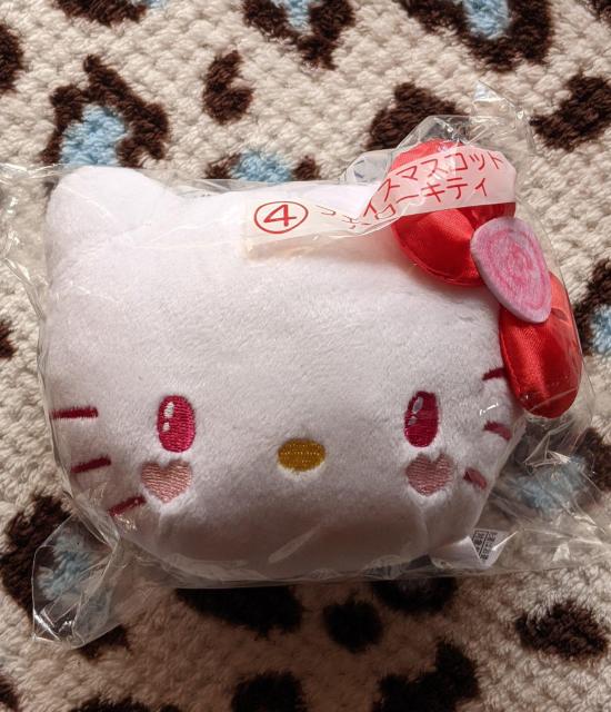 キティフェイスマスコット(ボールチェーン付き) サクマ×サンリオキャラクターズ当りくじ キティ苺 < アニメ/コミック/キャラクター  キティフェイスマスコット(ボールチェーン付き) サクマ×サンリオキャラクターズ当りくじ キティ苺  < アニメ/コミック/キャラクターの