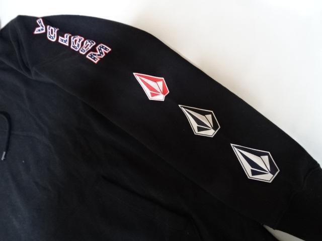 ボルコム x TEAM USAスノーボード プルオーバーパーカーUS L 黒 < 男性ファッション  ボルコム x TEAM USAスノーボード プルオーバーパーカーUS L 黒 < 男性ファッションの