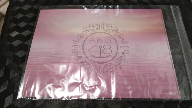 ●新品★AKB48のコンサートで直接握手して配られたクリアファイル★送料込み● < タレントグッズ  ●新品★AKB48のコンサートで直接握手して配られたクリアファイル★送料込み● < タレントグッズの