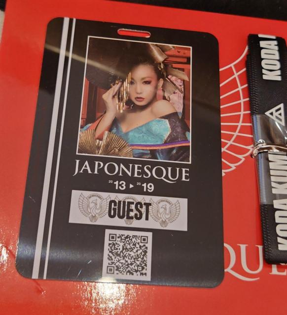 倖田來未2019 JAPONESQUE パスカード < タレントグッズ  倖田來未2019 JAPONESQUE パスカード  < タレントグッズの