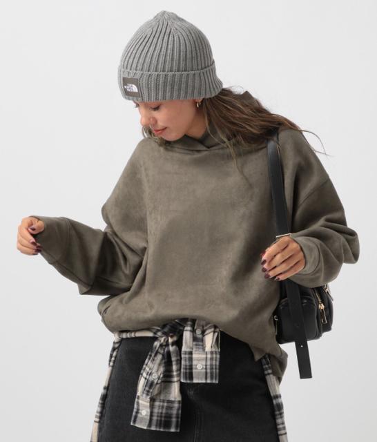 BAYFLOW★ フェイクスウェードフーディー < ブランド  BAYFLOW★ フェイクスウェードフーディー  < ブランドの