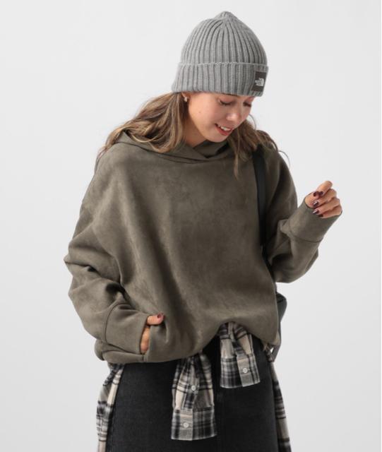 BAYFLOW★ フェイクスウェードフーディー < ブランド  BAYFLOW★ フェイクスウェードフーディー < ブランドの