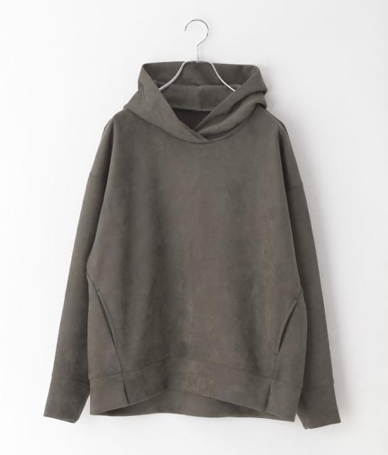 BAYFLOW★ フェイクスウェードフーディー < ブランド  BAYFLOW★ フェイクスウェードフーディー < ブランドの