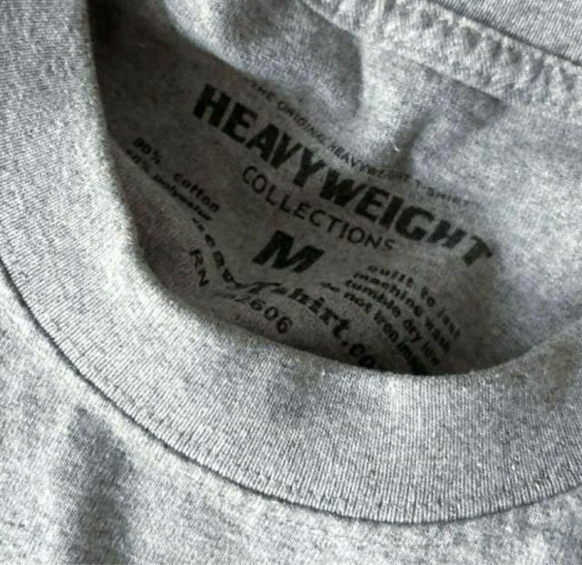 HEAVYWEIGHT COLLECTIONS Rib Long Sleeve T-shirt グレー M Tシャツ < 男性ファッション  HEAVYWEIGHT COLLECTIONS Rib Long Sleeve T-shirt グレー M Tシャツ < 男性ファッションの