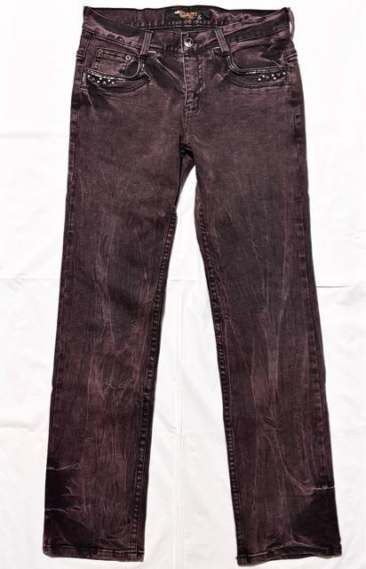 新品 近い 美品 CLOUD72 スタッズ 加工 デニム 32 ジーンズ Y2K ロック シルバー アクセサリー お兄限定 V系 < 男性ファッション  新品 近い 美品 CLOUD72 スタッズ 加工 デニム 32 ジーンズ Y2K ロック シルバー アクセサリー お兄限定 V系 < 男性ファッションの