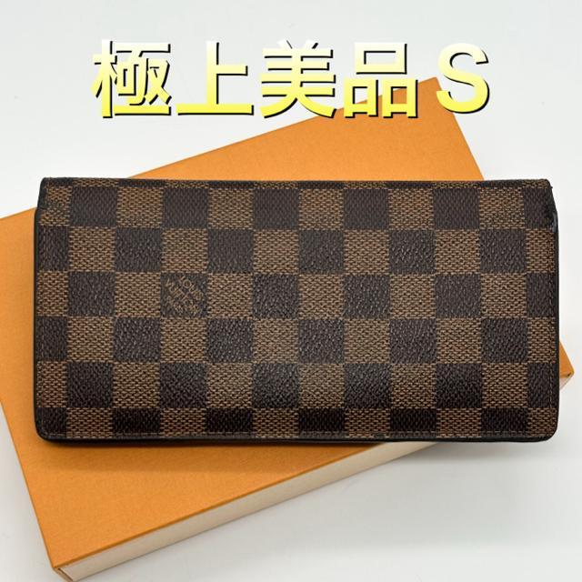 ルイヴィトン ポルトフォイユ ブラザ エベヌ ダミエ 二つ折り 長財布 < ブランド ルイヴィトン ポルトフォイユ ブラザ エベヌ ダミエ 二つ折り 長財布 < ブランドの