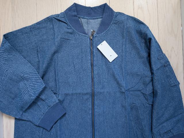 3L★pattok★ライトデニムロング丈MA-1ブルゾン★新品★送料無料 < 女性ファッション 3L★pattok★ライトデニムロング丈MA-1ブルゾン★新品★送料無料 < 女性ファッションの