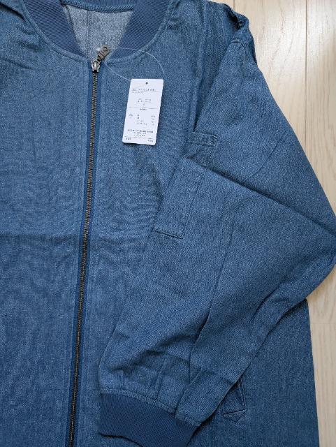 3L★pattok★ライトデニムロング丈MA-1ブルゾン★新品★送料無料 < 女性ファッション 3L★pattok★ライトデニムロング丈MA-1ブルゾン★新品★送料無料 < 女性ファッションの