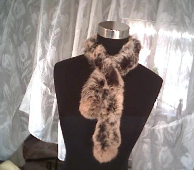 .。.:*・゜ラビットミックスマフラー ゜・ < 女性ファッション  .。.:*・゜ラビットミックスマフラー ゜・  < 女性ファッションの