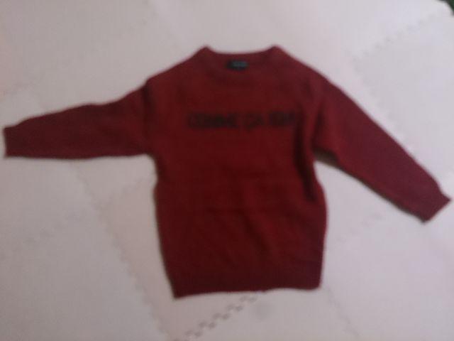 130 COMME CA ISM エンジ セーター 美品 < キッズ/ベビー 130 COMME CA ISM エンジ セーター 美品 < キッズ/ベビーの