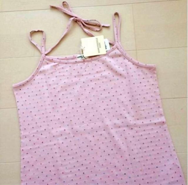 新品☆ドットジャガード素☆ホルターキャミソール☆ < ブランド  新品☆ドットジャガード素☆ホルターキャミソール☆  < ブランドの