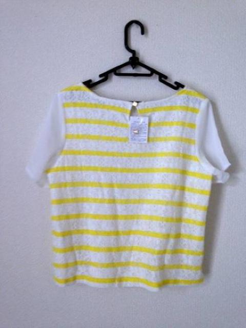 可愛い♪黄色 イエロー レース 袖シフォン ブラウス シャツ < 女性ファッション  可愛い♪黄色 イエロー レース 袖シフォン ブラウス シャツ < 女性ファッションの