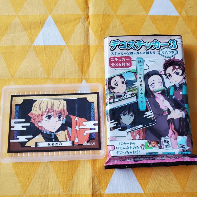 新品*鬼滅の刃*デコステッカー3*我妻善逸*A*トレーディング < アニメ/コミック/キャラクター  新品*鬼滅の刃*デコステッカー3*我妻善逸*A*トレーディング  < アニメ/コミック/キャラクターの