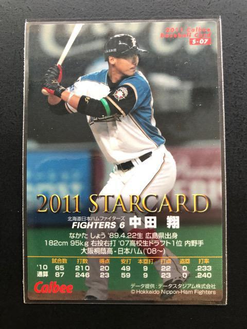 2011カルビー第2弾/S-07サインパラレル版・日本ハム・中田翔 < トレーディングカード 2011カルビー第2弾/S-07サインパラレル版・日本ハム・中田翔 < トレーディングカードの