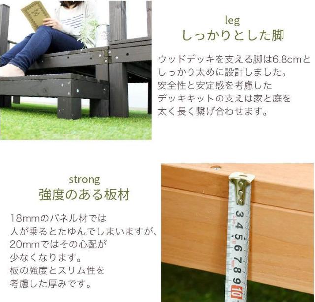 �f�b�L�Z�b�g ���C�g�u���E�� �E�b�h�f�b�L 21�_�Z�b�g 2.25�� �V�R�� 0.75�؁~3�Z�b�g �� �y�b�g/��|/���|�� 