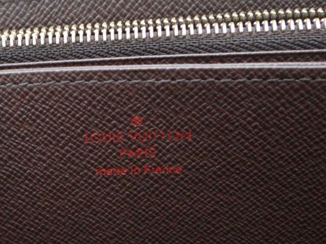 LOUIS VUITTON ルイヴィトン N41661 ダミエ・エベヌ ジッピー・ウォレット ラウンドファスナー長財布<USED> < ブランド LOUIS VUITTON ルイヴィトン N41661 ダミエ・エベヌ ジッピー・ウォレット ラウンドファスナー長財布<USED> < ブランドの
