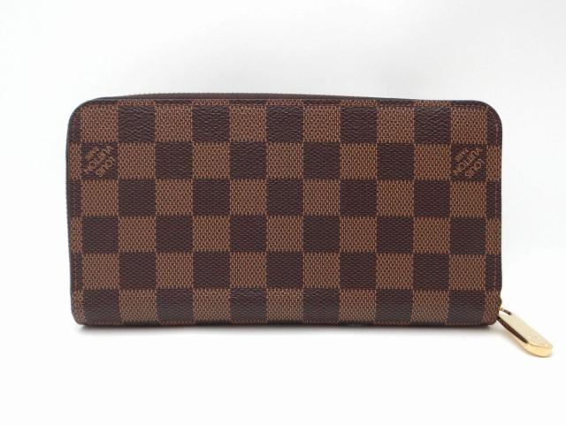 LOUIS VUITTON ルイヴィトン N41661 ダミエ・エベヌ ジッピー・ウォレット ラウンドファスナー長財布<USED> < ブランド LOUIS VUITTON ルイヴィトン N41661 ダミエ・エベヌ ジッピー・ウォレット ラウンドファスナー長財布<USED> < ブランドの
