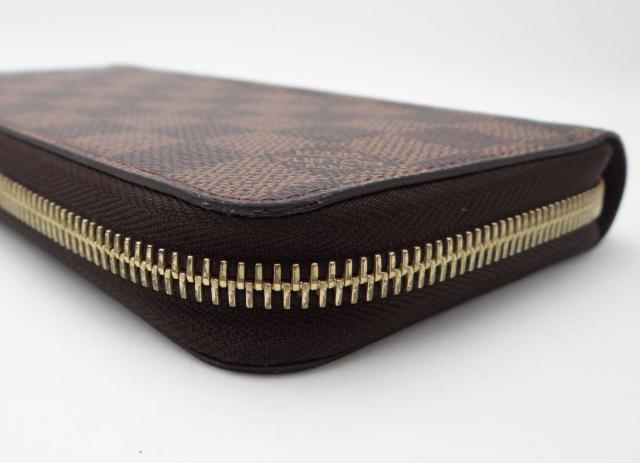 LOUIS VUITTON ルイヴィトン N41661 ダミエ・エベヌ ジッピー・ウォレット ラウンドファスナー長財布<USED> < ブランド LOUIS VUITTON ルイヴィトン N41661 ダミエ・エベヌ ジッピー・ウォレット ラウンドファスナー長財布<USED> < ブランドの