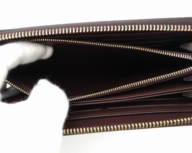 LOUIS VUITTON ルイヴィトン N41661 ダミエ・エベヌ ジッピー・ウォレット ラウンドファスナー長財布<USED> < ブランド LOUIS VUITTON ルイヴィトン N41661 ダミエ・エベヌ ジッピー・ウォレット ラウンドファスナー長財布<USED> < ブランドの