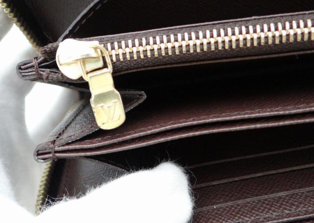 LOUIS VUITTON ルイヴィトン N41661 ダミエ・エベヌ ジッピー・ウォレット ラウンドファスナー長財布<USED> < ブランド LOUIS VUITTON ルイヴィトン N41661 ダミエ・エベヌ ジッピー・ウォレット ラウンドファスナー長財布<USED> < ブランドの