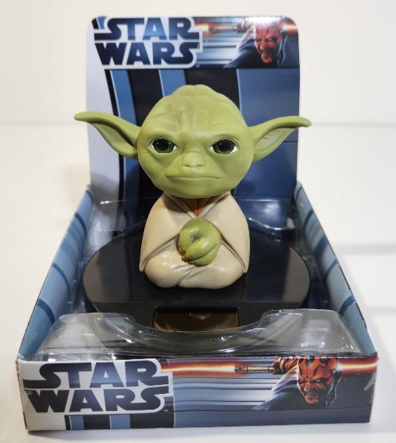 スターウォーズ スター・ウォーズ ヨーダ ソーラー ゆらゆらマスコット < アニメ/コミック/キャラクター  スターウォーズ スター・ウォーズ ヨーダ ソーラー ゆらゆらマスコット < アニメ/コミック/キャラクターの