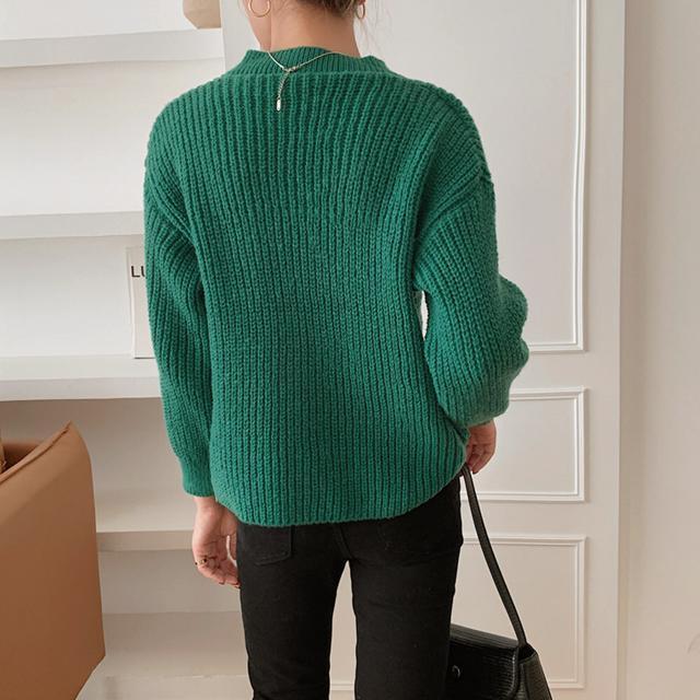 送料無料 新品 ニットトップス 春秋冬 畦編みニット < 女性ファッション  送料無料 新品 ニットトップス 春秋冬 畦編みニット < 女性ファッションの