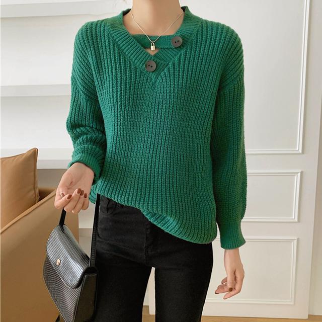 送料無料 新品 ニットトップス 春秋冬 畦編みニット < 女性ファッション  送料無料 新品 ニットトップス 春秋冬 畦編みニット < 女性ファッションの