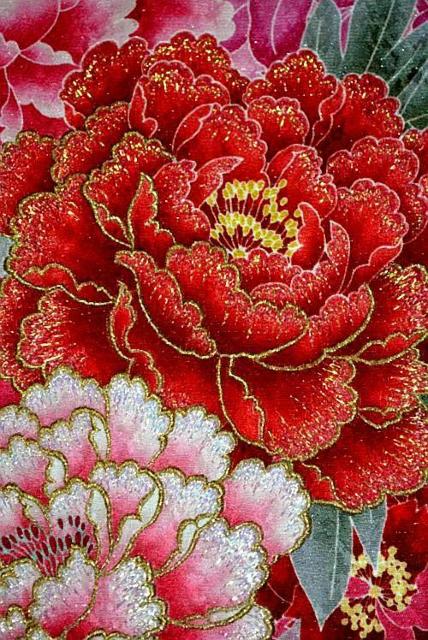 【最高峰】新品同様 金彩 銀通し シシュウ 笹 桜 牡丹 藤 中古振袖・袋帯 身丈168.5cm 裄丈68.5cm T3502 < 女性ファッション  【最高峰】新品同様 金彩 銀通し シシュウ 笹 桜 牡丹 藤 中古振袖・袋帯 身丈168.5cm 裄丈68.5cm T3502 < 女性ファッションの
