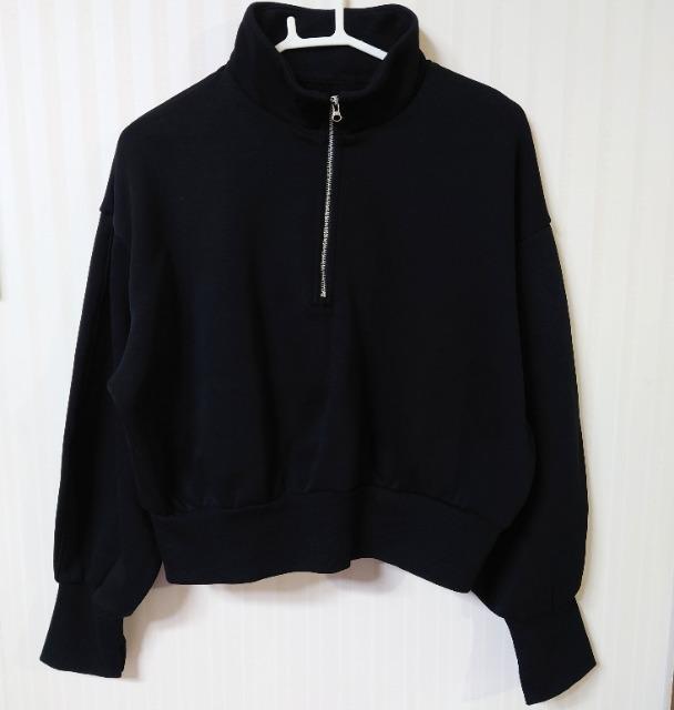 GU★ヘビーウェイト スエット ショート ハーフジップ プルオーバー < ブランド GU★ヘビーウェイト スエット ショート ハーフジップ プルオーバー < ブランドの